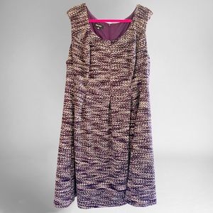 Nine West Purple Woven Dress